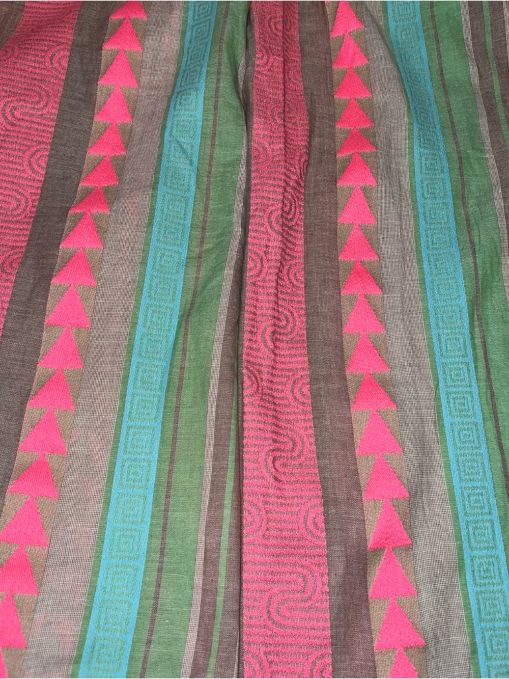 Elan Aztec Strapless Jumpsuit In Neon Multicolors NWT Sz L - Picture 12 of 13